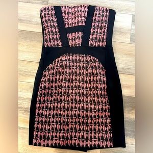 Maje Gorgeous Womens Strapless Mini Dress- 38